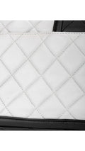 Chanel Single Flap Axelväska - Ljusblå/Svart