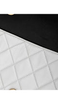 Chanel Single Flap Axelväska - Ljusblå/Svart