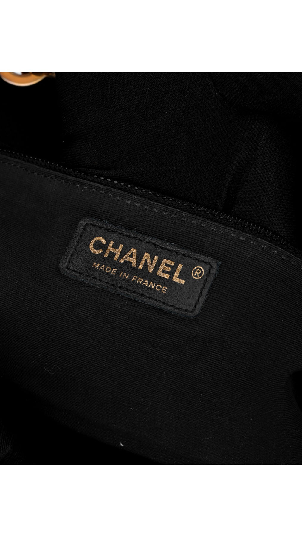 Chanel Single Flap Axelväska - Ljusblå/Svart