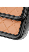 Chanel Two Tone Flap Bag - Beige