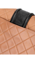 Chanel Two Tone Flap Bag - Beige