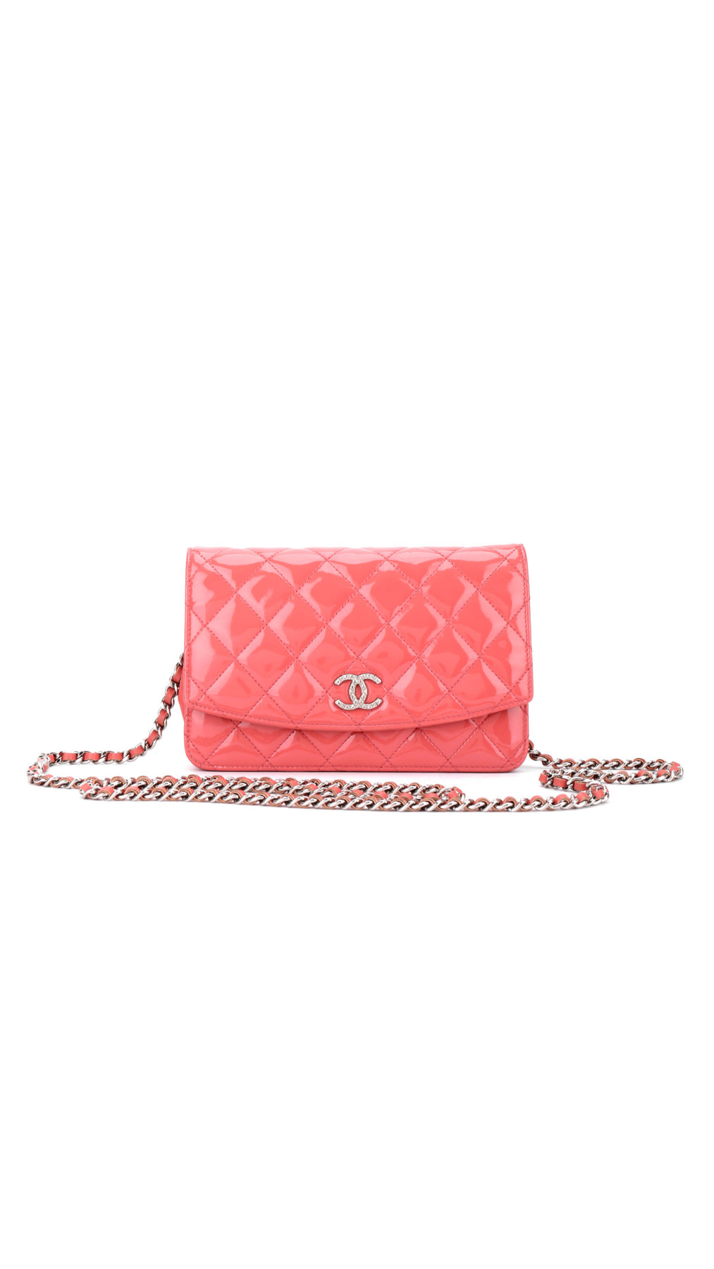 Chanel Wallet On Chain Quilted Flap Bag - Rosa