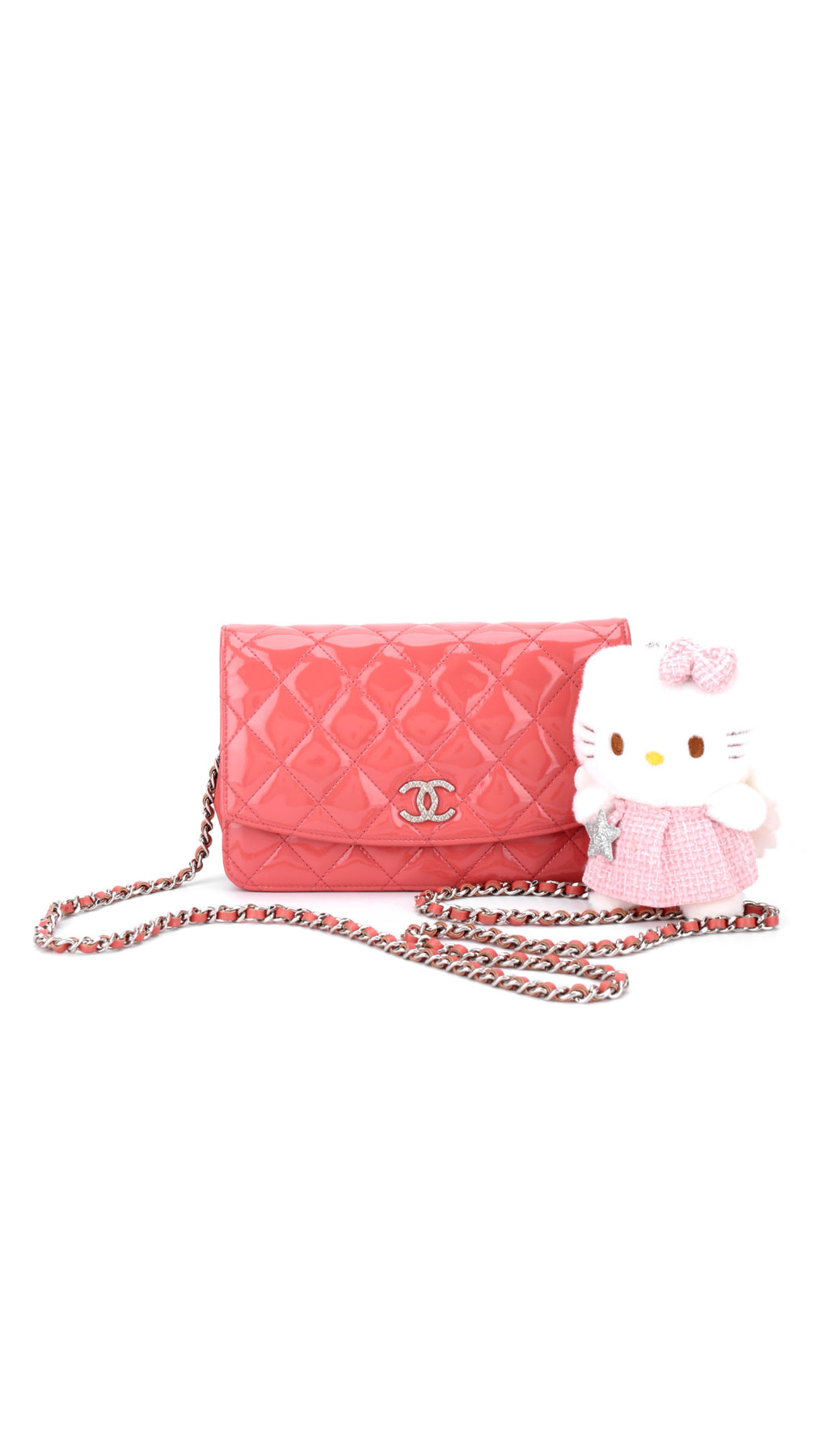 Chanel Wallet On Chain Quilted Flap Bag - Rosa