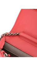 Chanel Wallet On Chain Quilted Flap Bag - Rosa