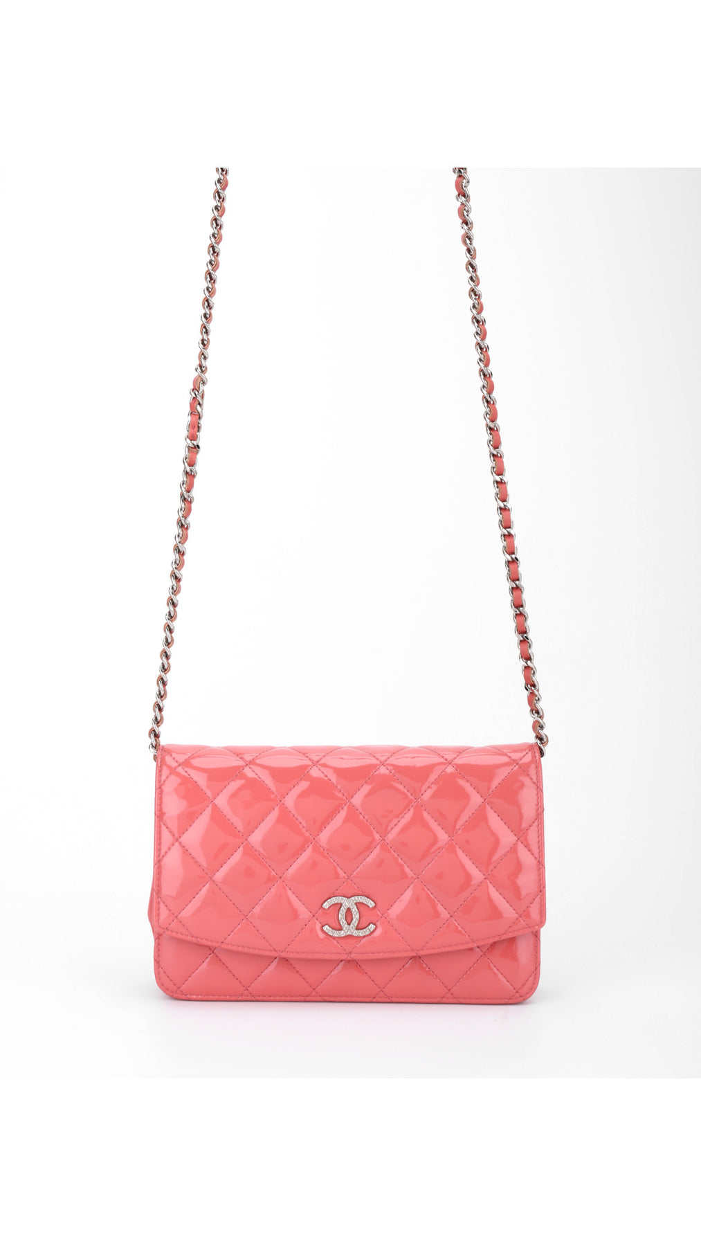 Chanel Wallet On Chain Quilted Flap Bag - Rosa
