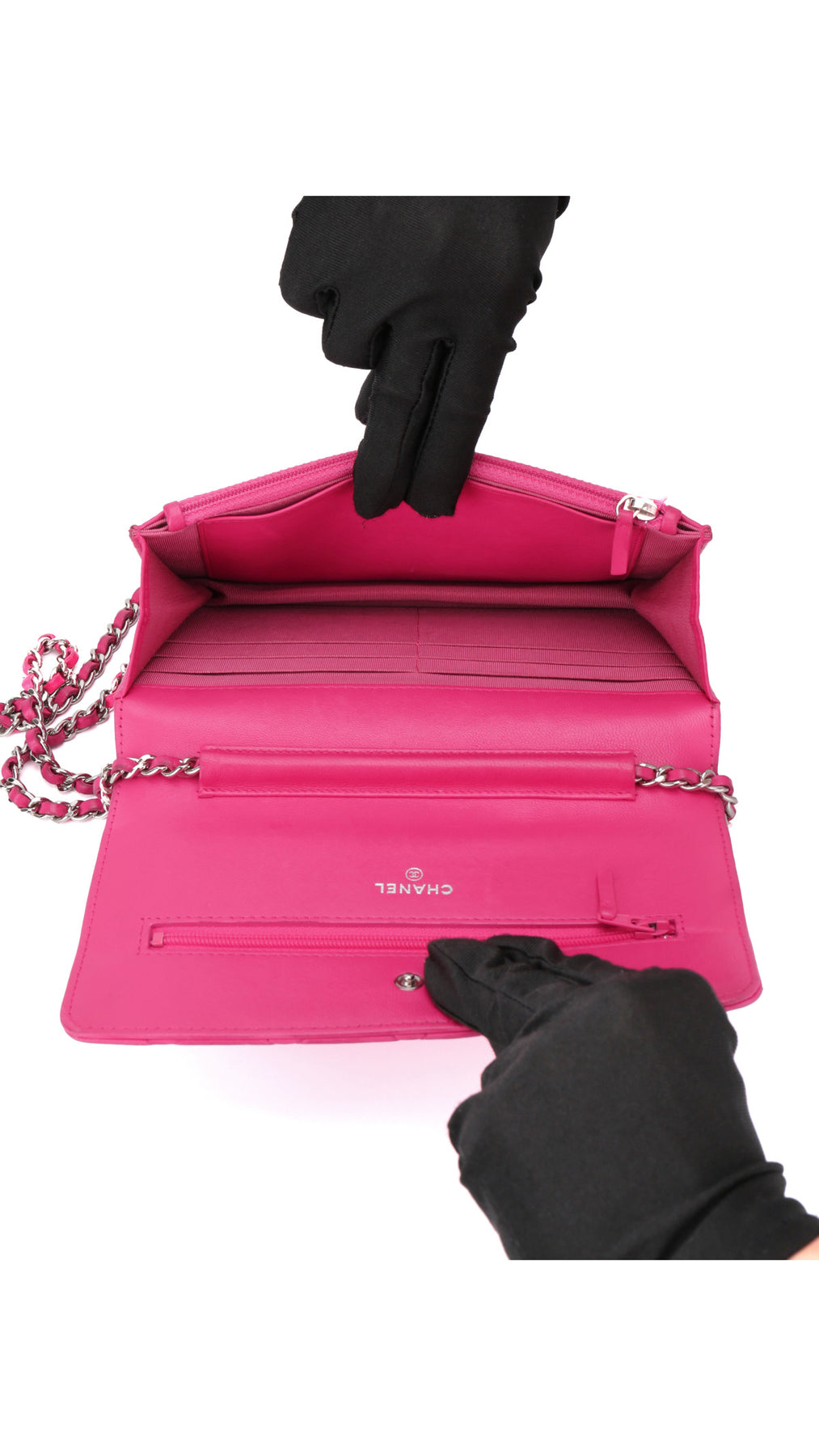 Chanel Wallet On Chain Quilted Flap Bag - Rosa