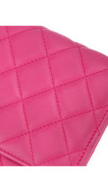 Chanel Wallet On Chain Quilted Flap Bag - Rosa
