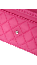 Chanel Wallet On Chain Quilted Flap Bag - Rosa