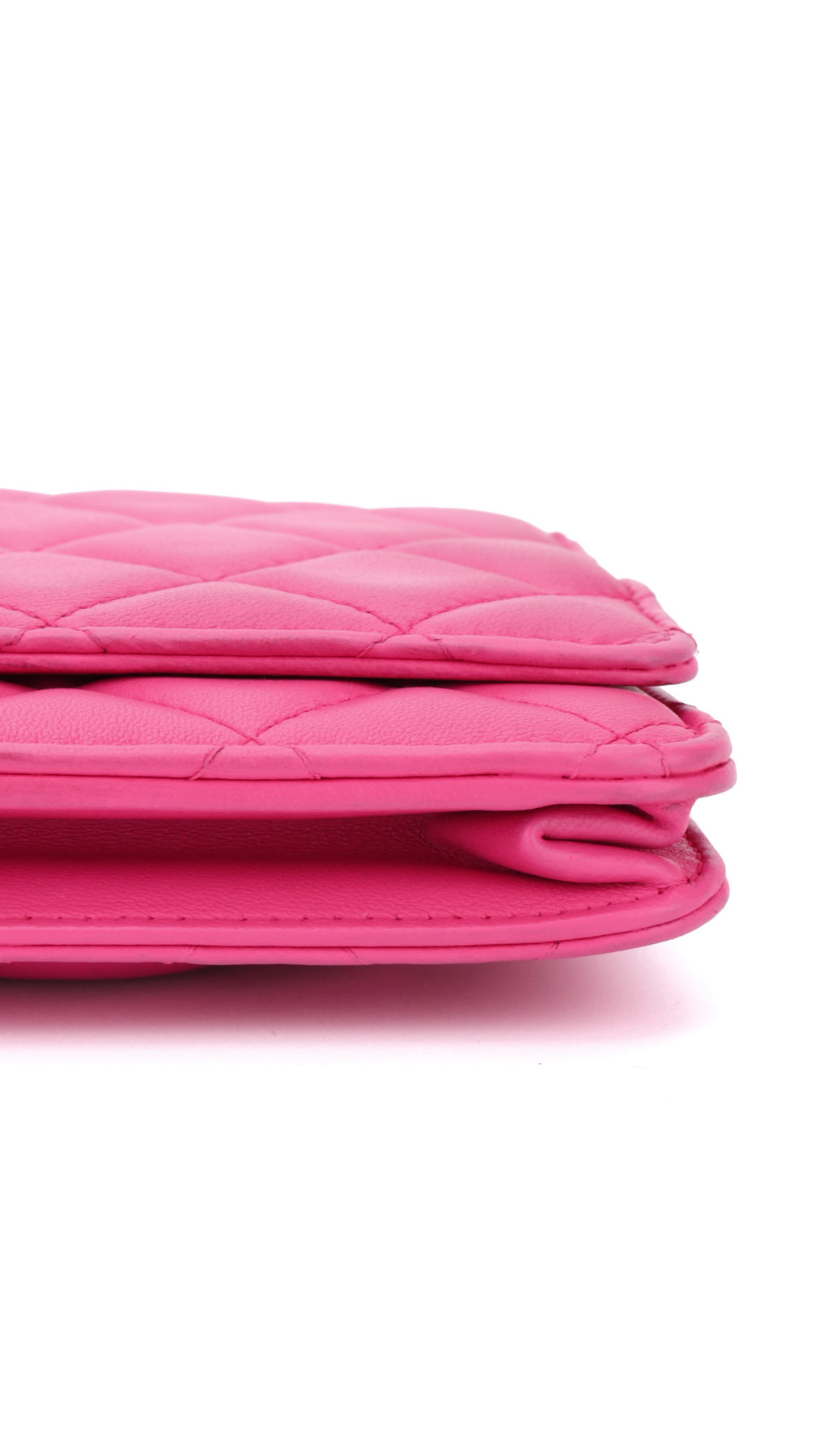 Chanel Wallet On Chain Quilted Flap Bag - Rosa