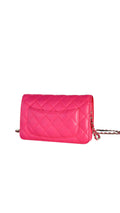 Chanel Wallet On Chain Quilted Flap Bag - Rosa