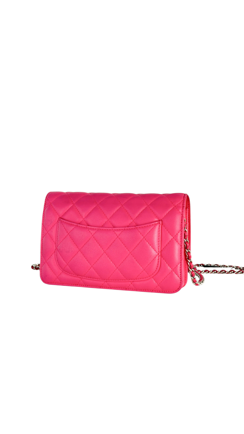 Chanel Wallet On Chain Quilted Flap Bag - Rosa