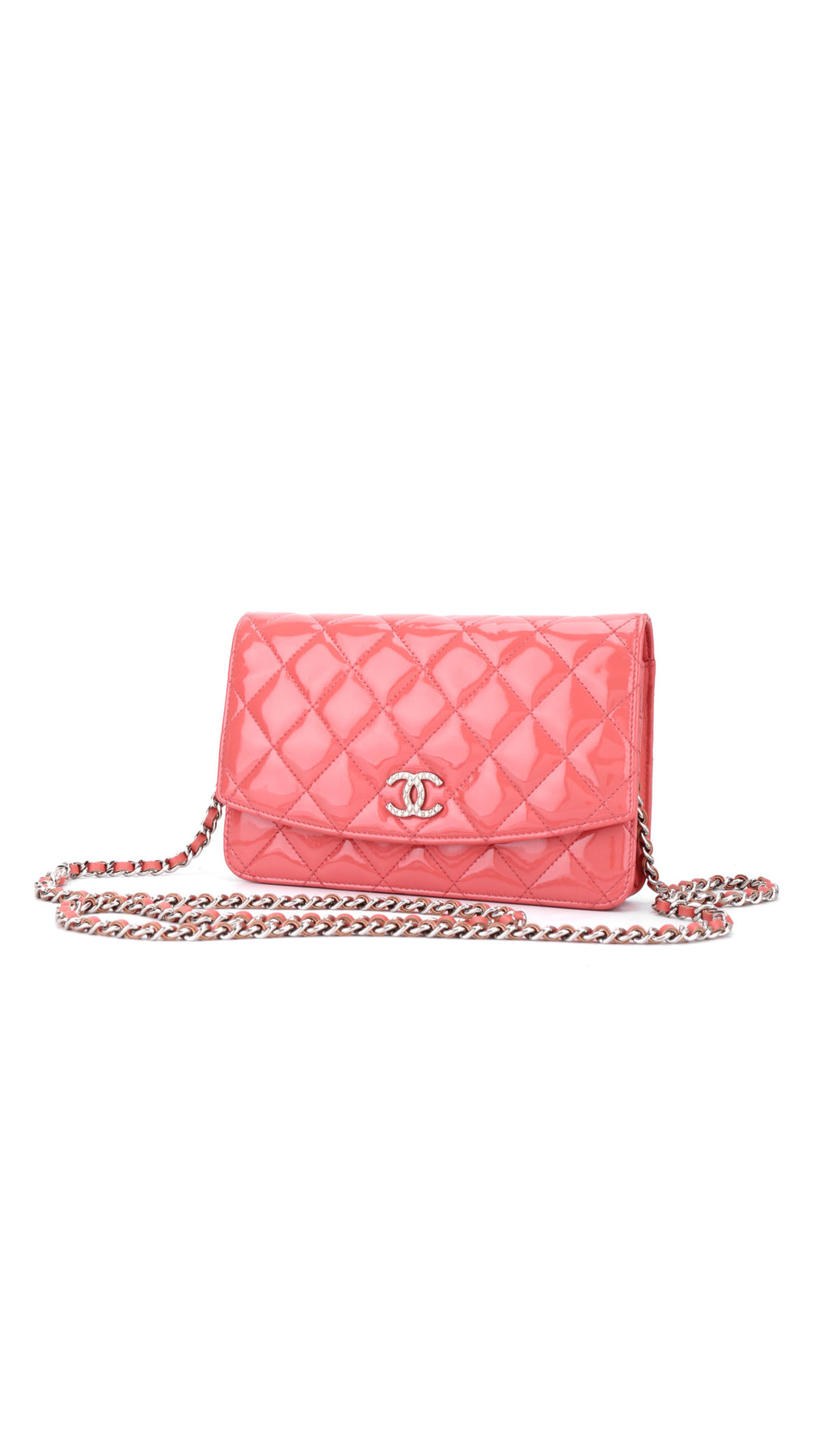 Chanel Wallet On Chain Quilted Flap Bag - Rosa