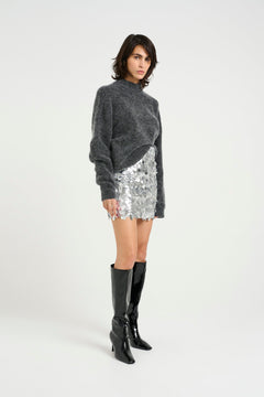 DebbieGZ Pullover - Charcoal Melange