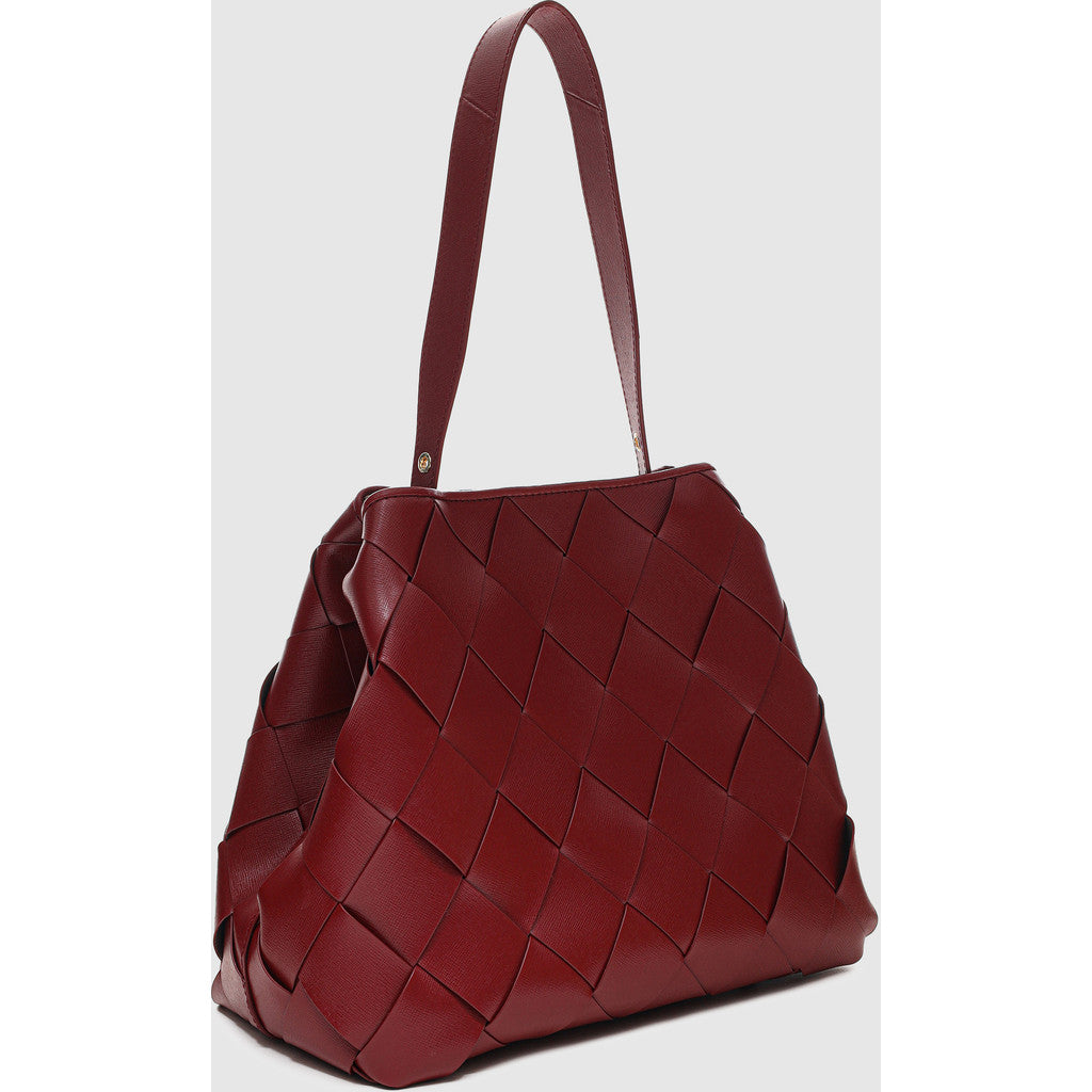 Chiara Braided Florence - Maroon W. Gold