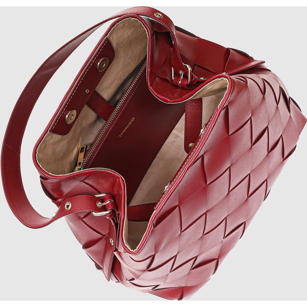 Chiara Braided Florence - Maroon W. Gold