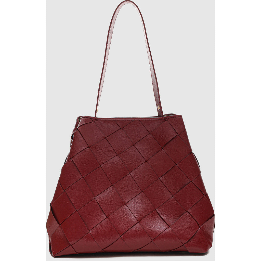 Chiara Braided Florence - Maroon W. Gold