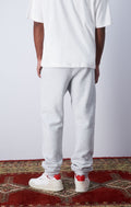 Elastic Cuff Pants - Light Grey