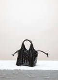 Misu Mini Fringe - Black Patent
