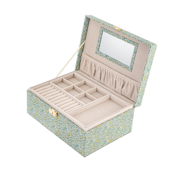 Jewelry Box Square Mw Liberty - Katie And Millie Green