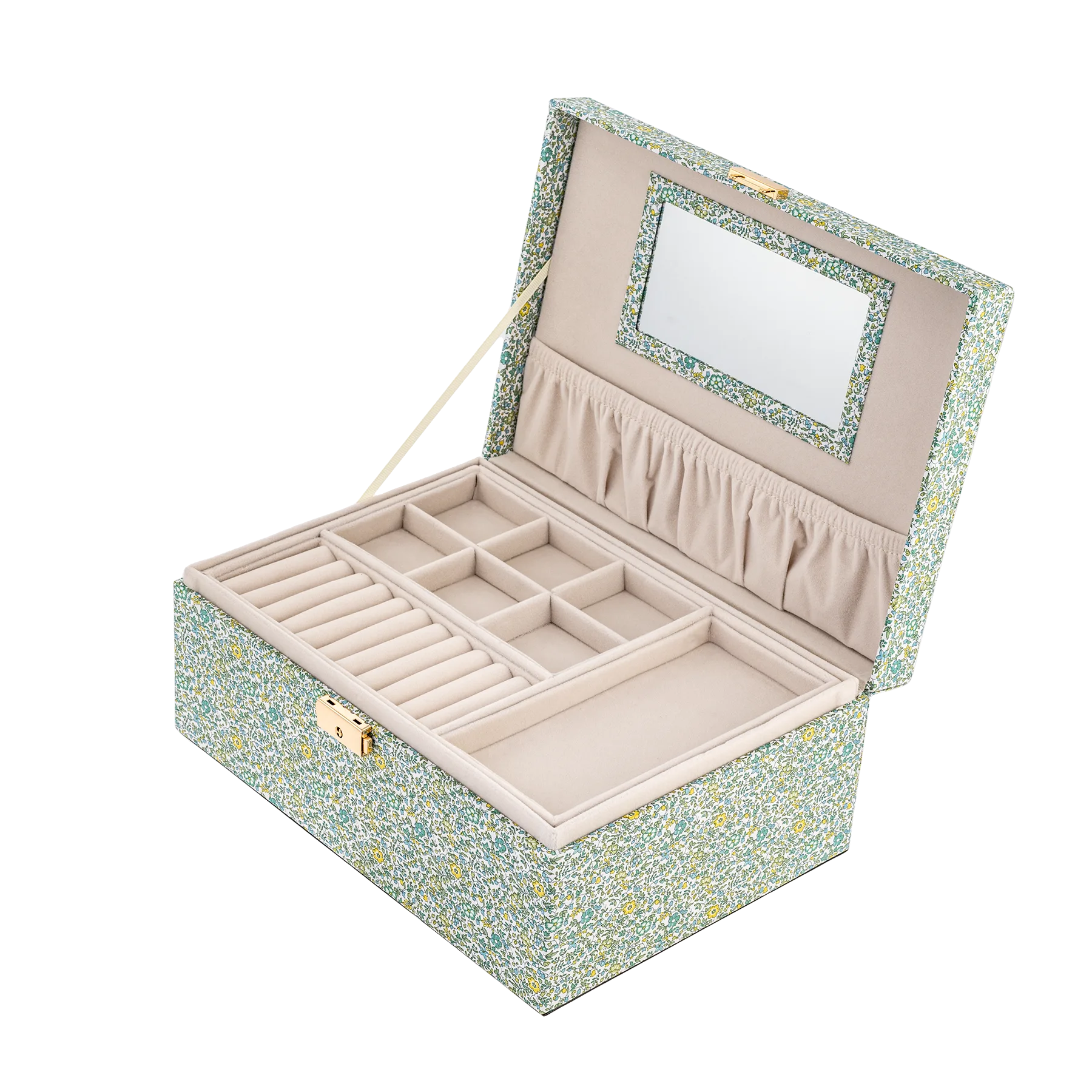 Smyckeskrin Square MW Liberty - Katie And Millie Green