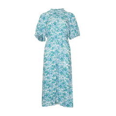 Ruth Dress - Cindy Blue Print