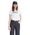T-Shirt Standard Grand VPC - Blanc/Dark Navy