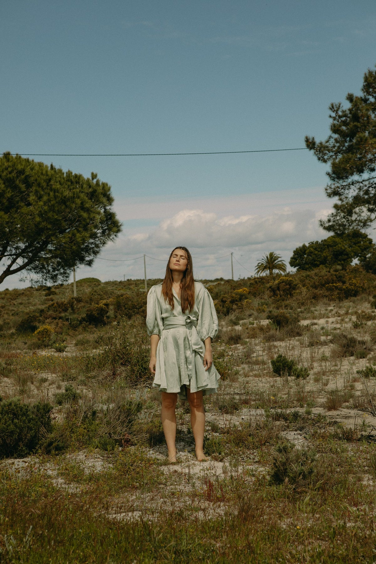 Bon Weekend Dress - Soft Pistachio