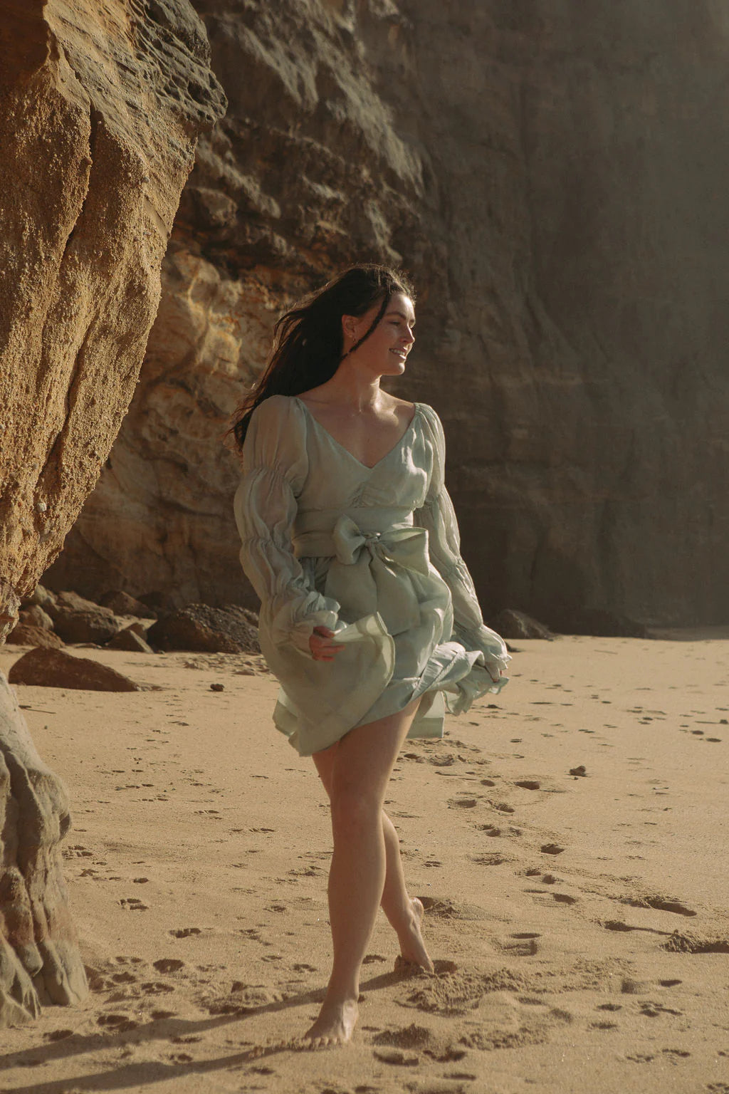 Wow Short Dress - Soft Pistachio