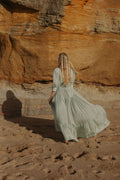 Wow Long Dress - Soft Pistachio
