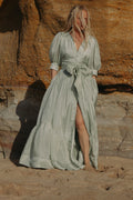 Wow Long Dress - Soft Pistachio