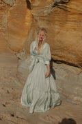 Wow Long Dress - Soft Pistachio