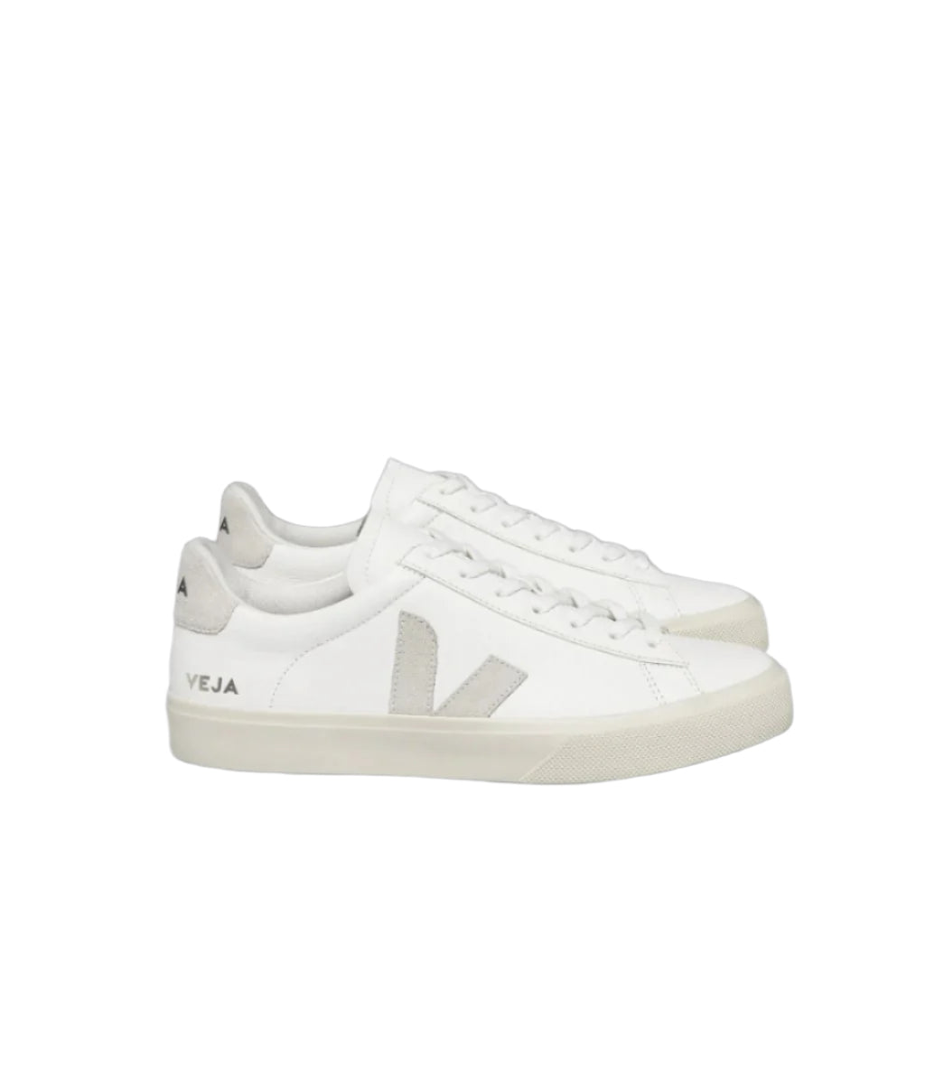 Campo Chromefree Leather - Extra White Natural Suede