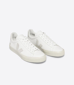 Campo Chromefree Leather - Extra White Natural Suede