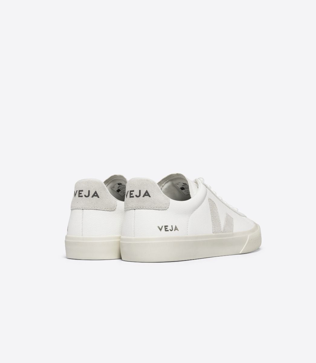 Campo Chromefree Leather - Extra White Natural Suede