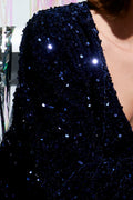 Teagan Lg Dress - Blue