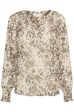 KettaPW BL - Dusky Green Fleur Print