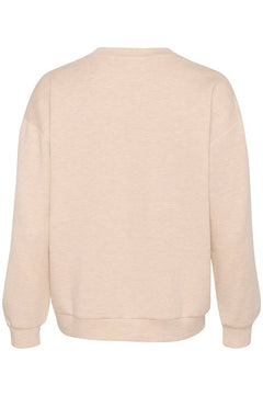 LaicentIW Vincent Mel Mono Sweat - Vanilla Melange