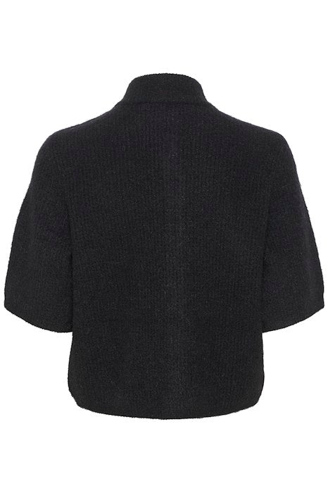 AlphaGZ SS Short Cardigan - Svart