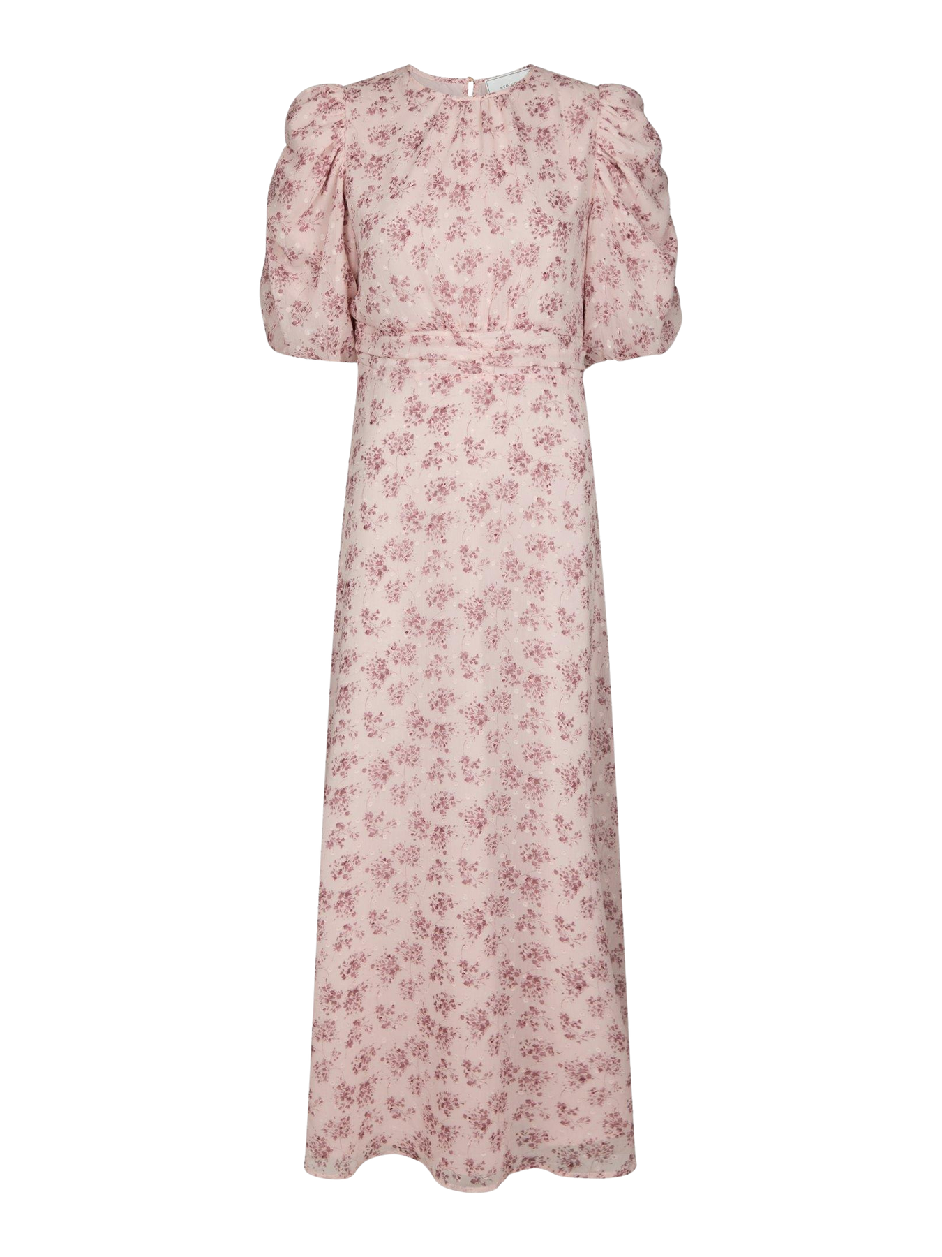 Kikka Chiffon Flower Dress - Rose