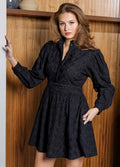 Uma Dress - Broderie Noir