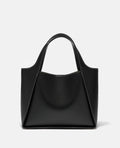Logo Crossbody Tote Bag, Svart