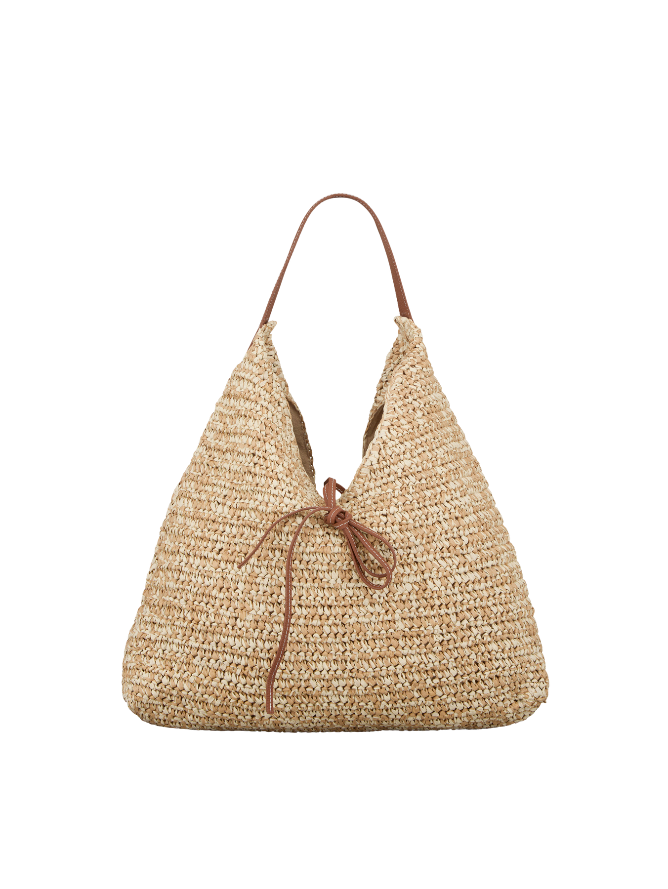 Paper Straw Siena Bag - Nature