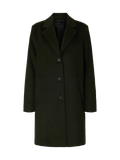 Sasja Wool Blend Coat - Deep Depths Melange