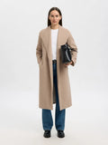 Rosa Wool Blend Kappa - Sandshell Melange