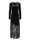 Yastera Ls Long Dress - Black