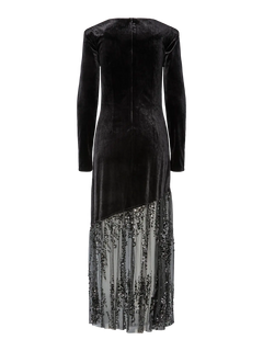 Yastera Ls Long Dress - Black