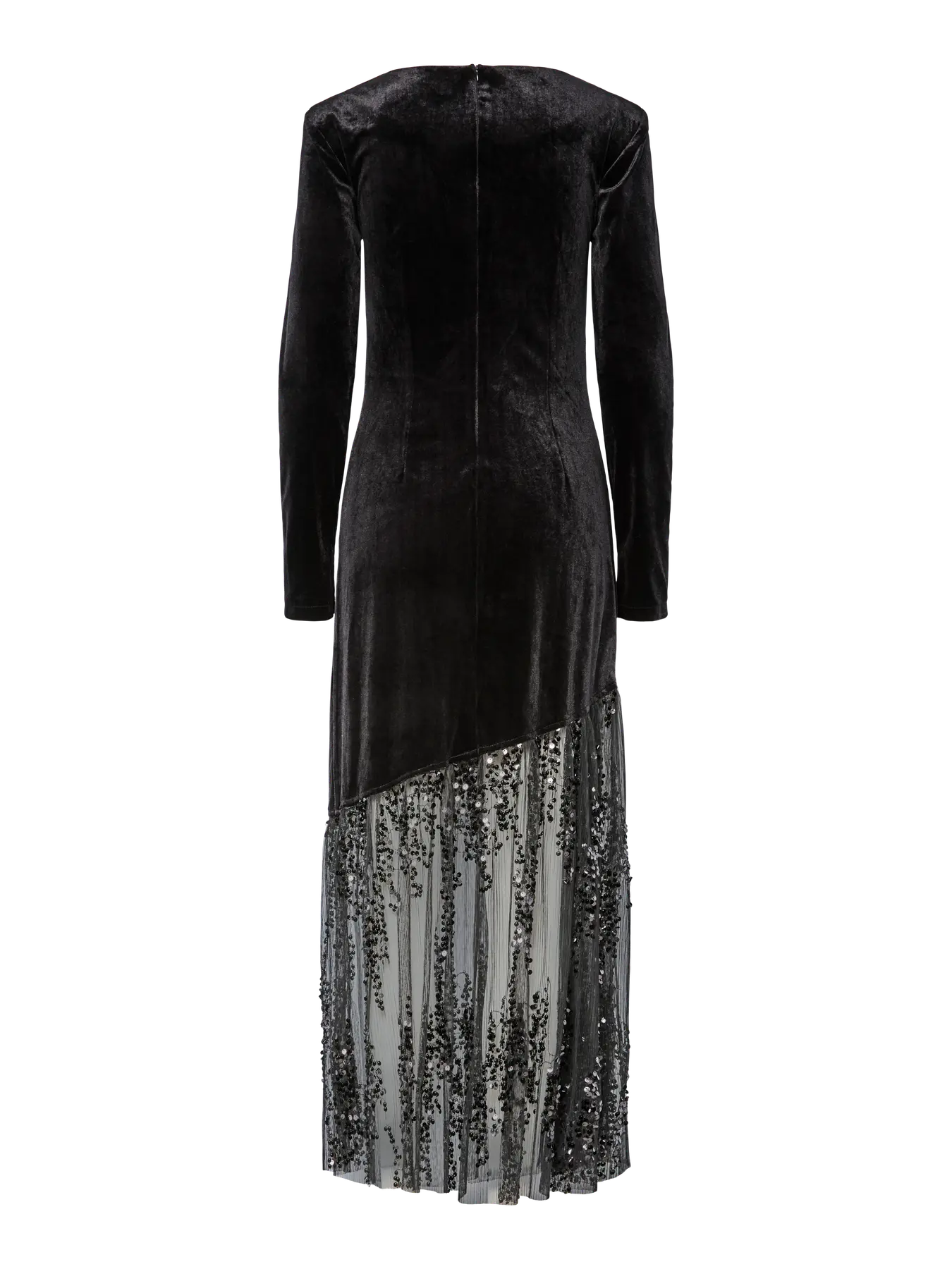 Yastera Ls Long Dress - Black