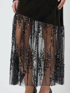 Yastera Ls Long Dress - Black