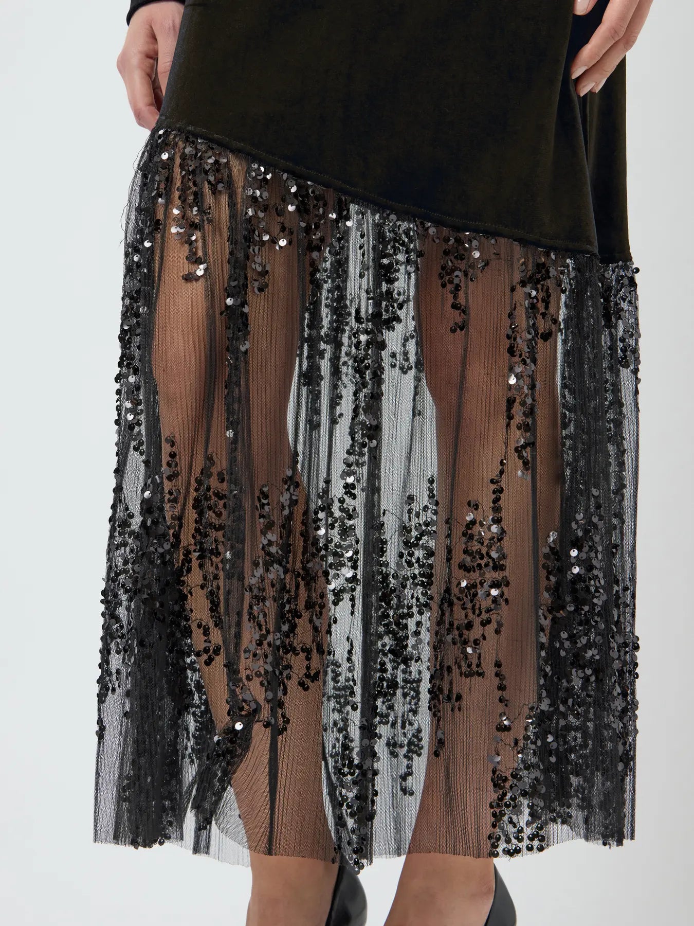 Yastera Ls Long Dress - Black