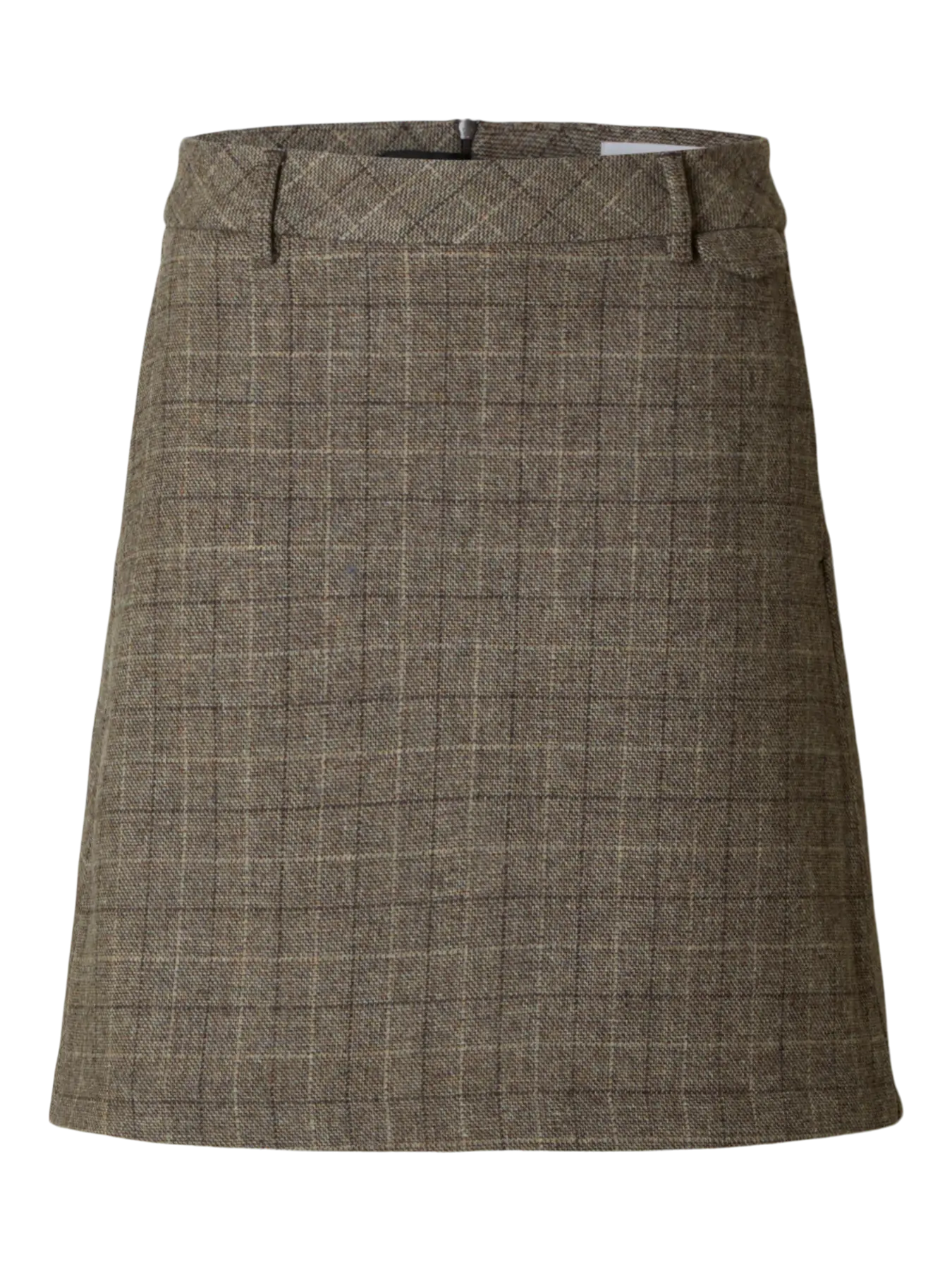 Sille Ula Short Hw Kjol - Delicioso Checks
